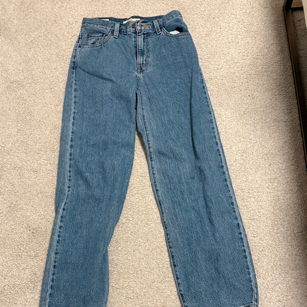 Levi's Blue Straight Leg Women's Jeans